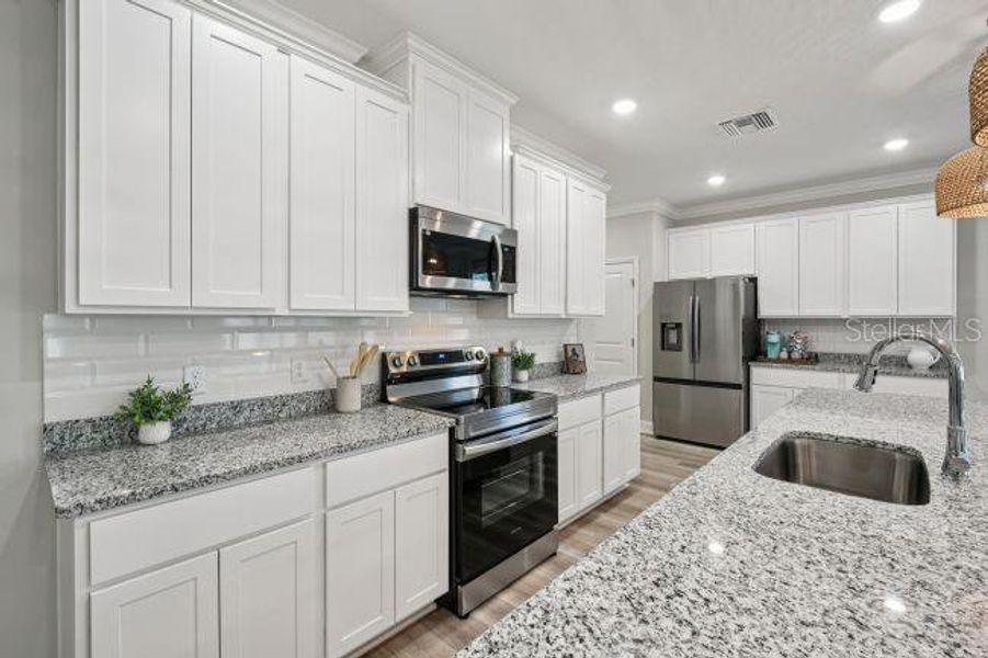 Furnished interior view inside a new home in Palm Coast, Palm Coast (Image 8). Furnished interior view inside a new home in Palm Coast, Palm Coast (Image 8).