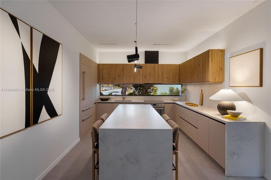 Furnished interior view inside a new home in , Miami (Image 14). Furnished interior view inside a new home in , Miami (Image 14).