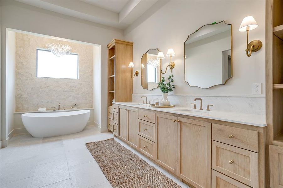 Furnished interior view inside a new home in , Aledo (Image 37). Furnished interior view inside a new home in , Aledo (Image 37).