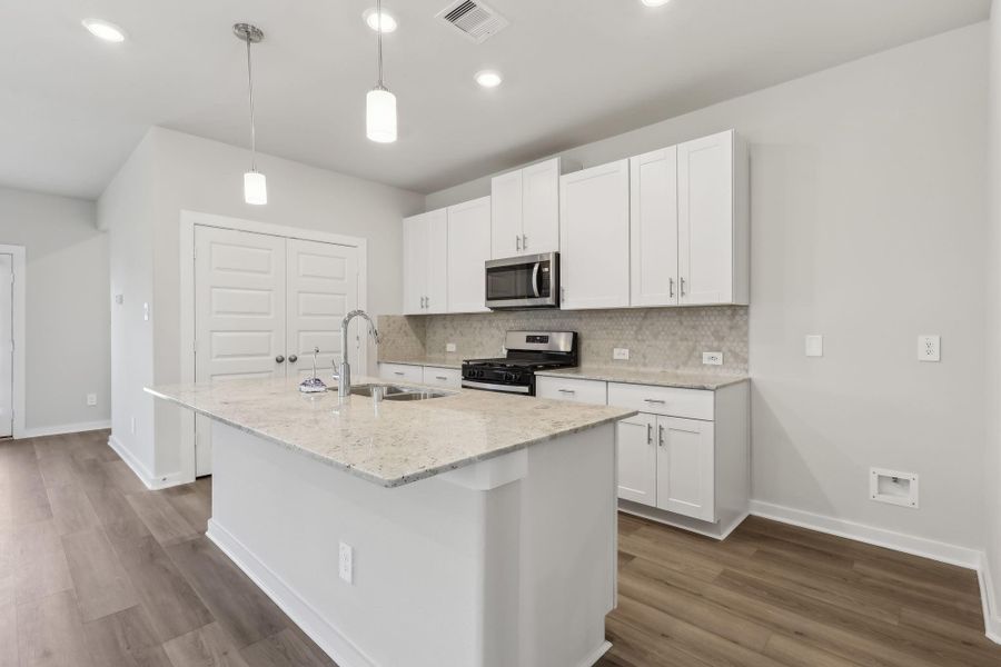 Photo is not of the actual home but is an inspirational photo of builder’s model home and may depict options, furnishings, and/or decorator features that are not included.