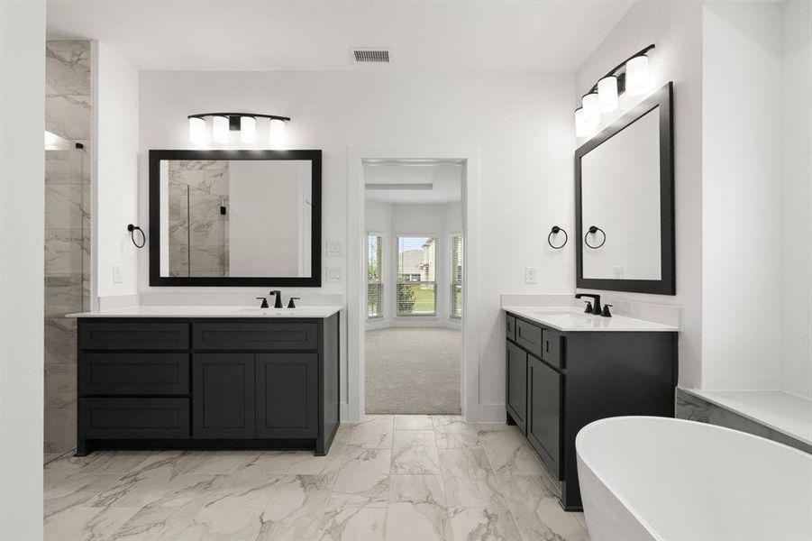 Furnished interior view inside a new home in Summit Parks, DeSoto (Image 14).