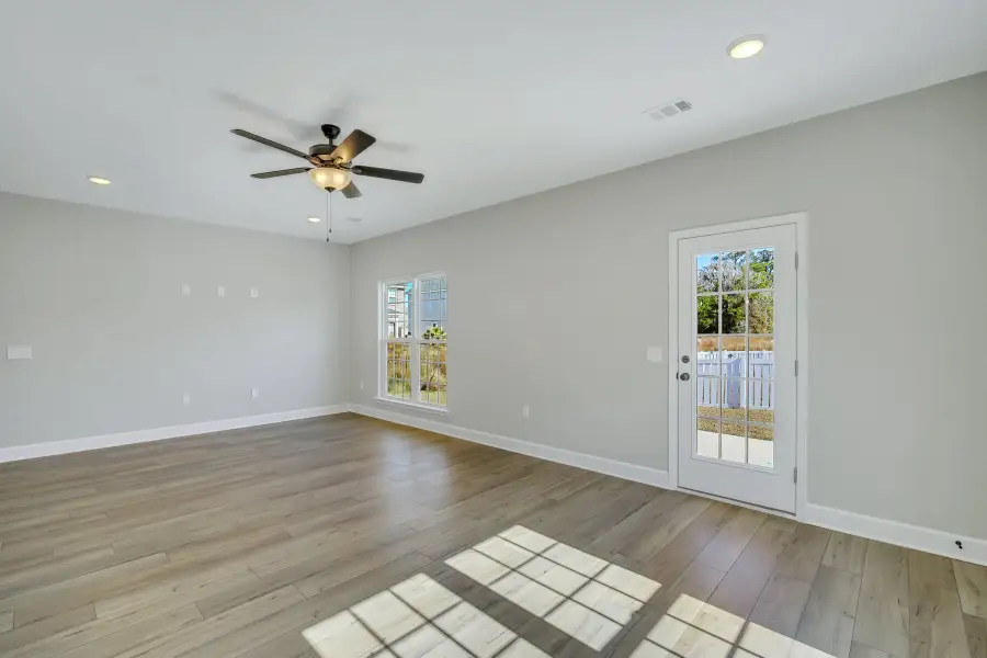 Fripp – Living Room with Patio Access Fripp – Living Room with Patio Access