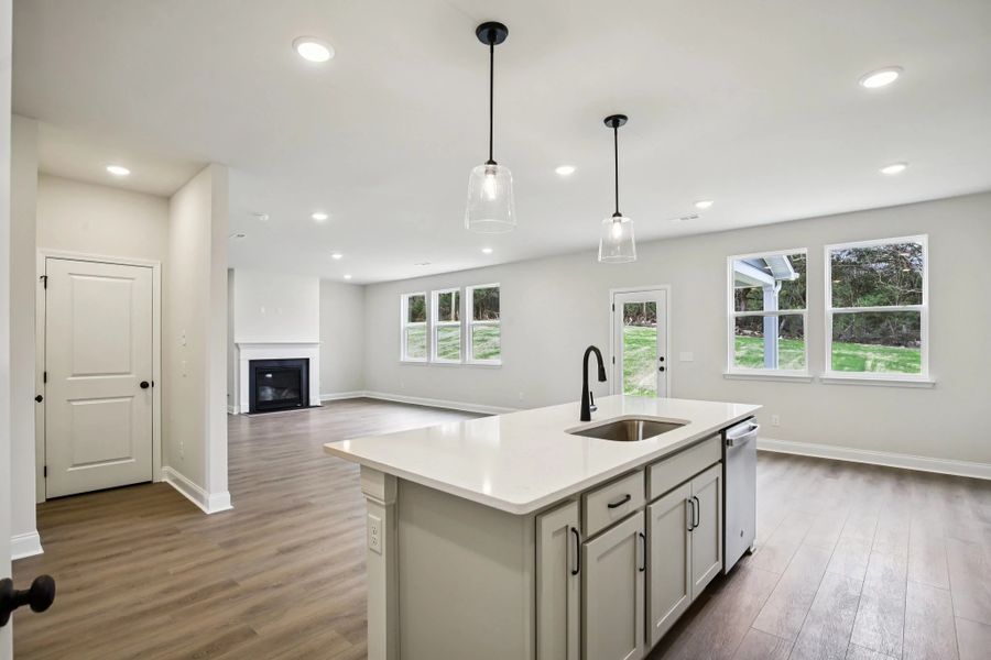 Furnished interior view inside a new home in Willow Landing, Mount Juliet (Image 10).