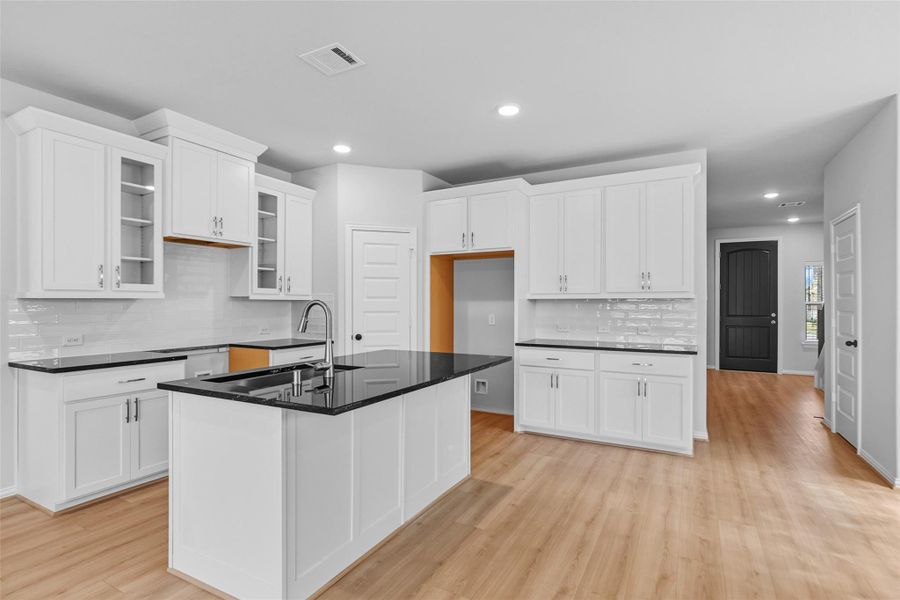 Furnished interior view inside a new home in Park at Eldridge, Sugar Land (Image 14). Furnished interior view inside a new home in Park at Eldridge, Sugar Land (Image 14).