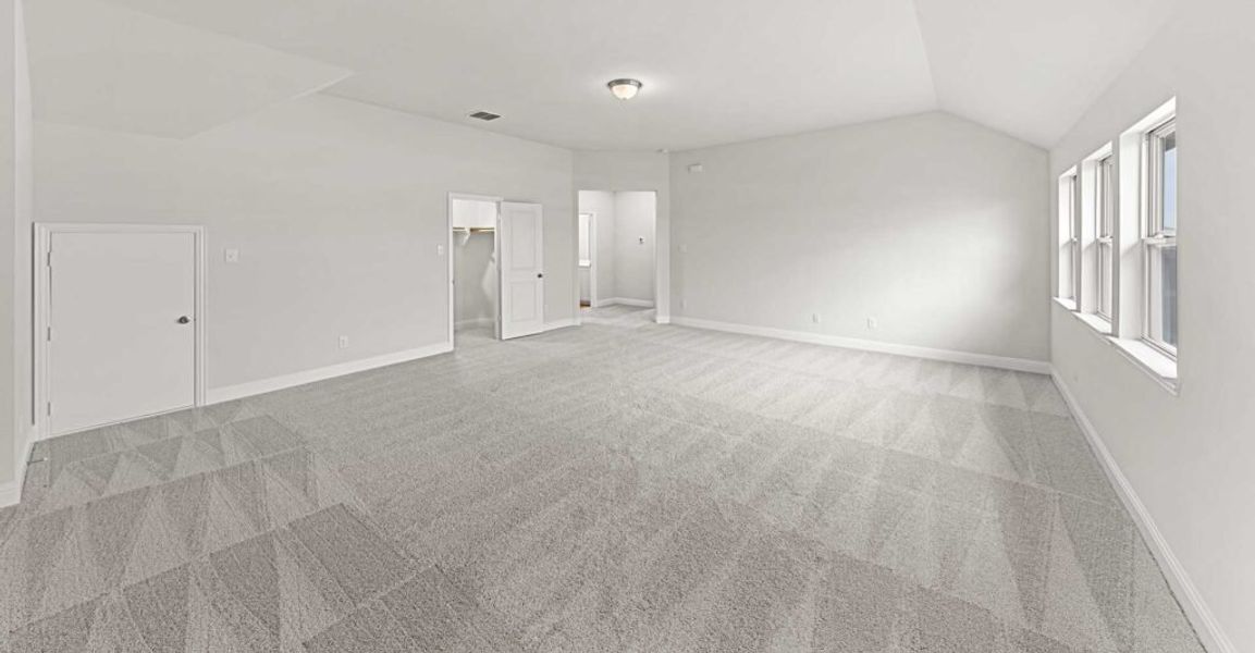 Representative exterior photo of a completed home built from the Thornbury by Impression Homes in Still Water Lake, Godley, TX (Image 19). Representative exterior photo of a completed home built from the Thornbury by Impression Homes in Still Water Lake, Godley, TX (Image 19).