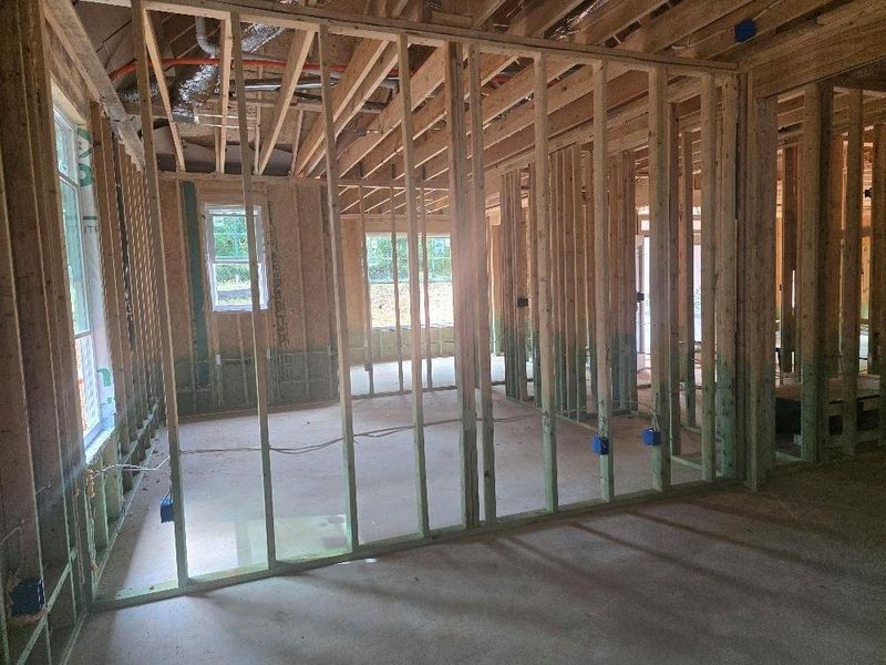 In-progress construction of a new home in , Stockbridge, GA (Image 8).