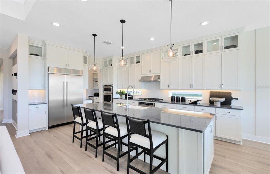 Furnished interior view inside a new home in Parkside Trails, Clermont (Image 12). Furnished interior view inside a new home in Parkside Trails, Clermont (Image 12).