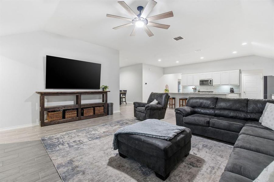 Furnished interior view inside a new home in , Azle (Image 14).