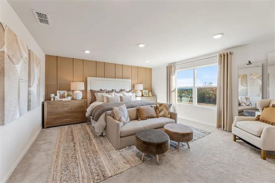 Furnished interior view inside a new home in Hawthorne Reserve, Dallas (Image 16).