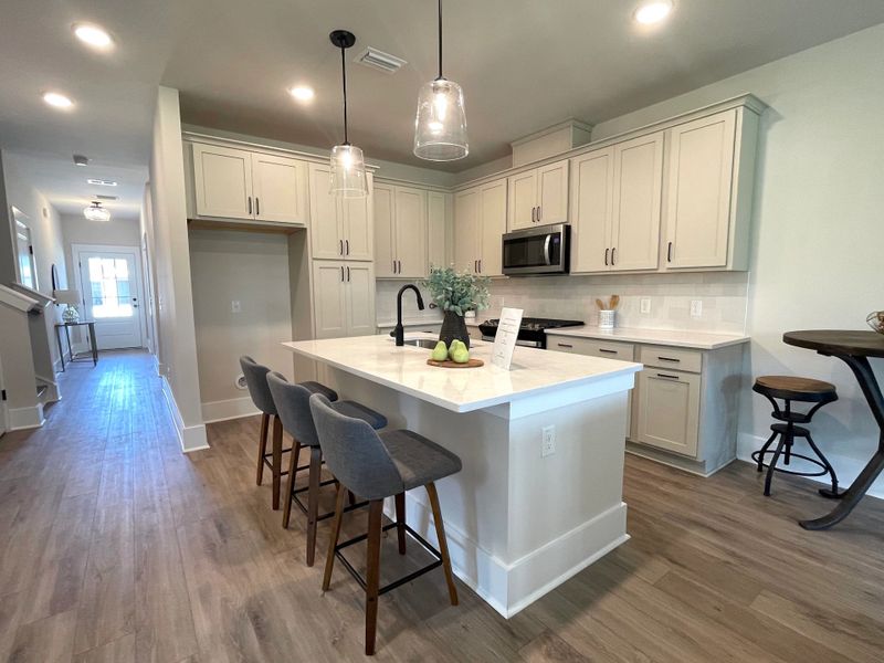 Similar Palmetto floorplan for inspiration - finishes and features vary