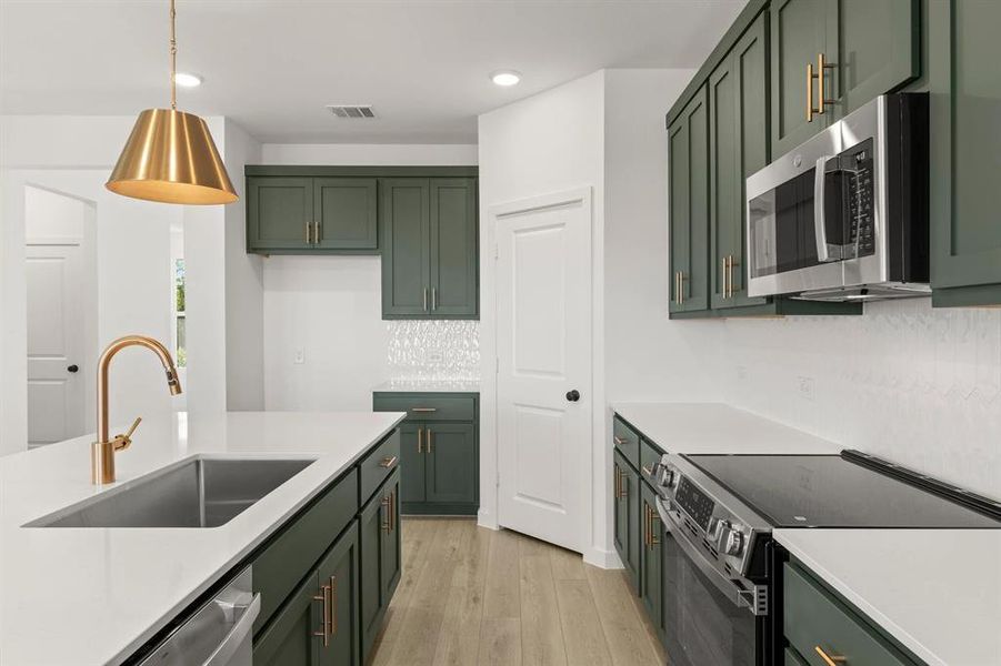 Kitchen featuring the Luxe Collection Kitchen featuring the Luxe Collection