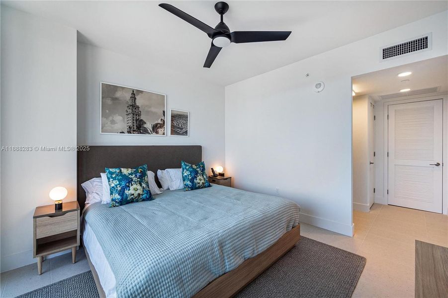 Furnished interior view inside a new home in , Miami (Image 27).