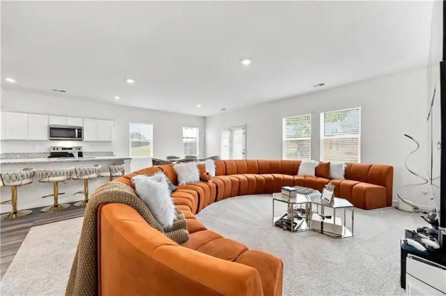 Furnished interior view inside a new home in , Covington (Image 11).