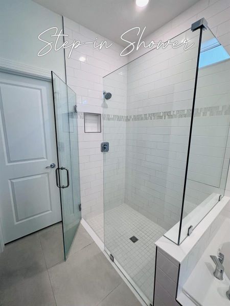Step in Shower Step in Shower
