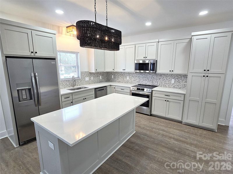 Furnished interior view inside a new home in , Hickory (Image 7).