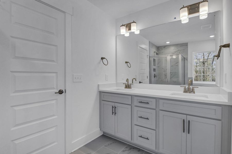 Furnished interior view inside a new home in Clubside Reserve at Summerlake, Lexington (Image 35).