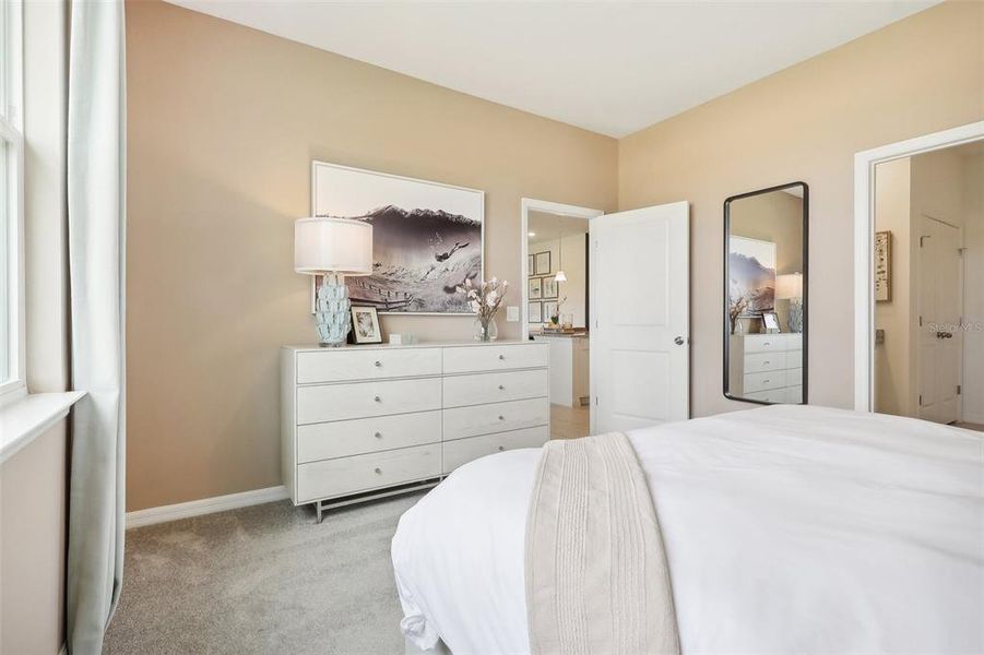 Furnished interior view inside a new home in Hidden Cove, Eustis (Image 5).