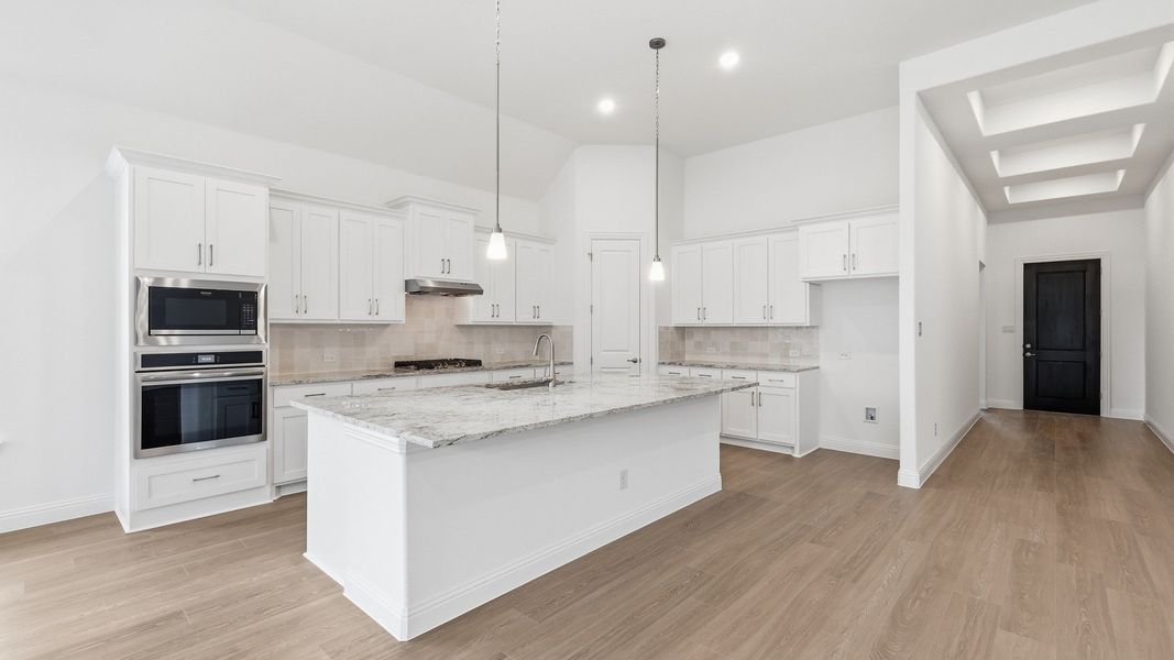 Furnished interior view inside a new home in Rio Vista at Kelly Ranch, Aledo (Image 40).