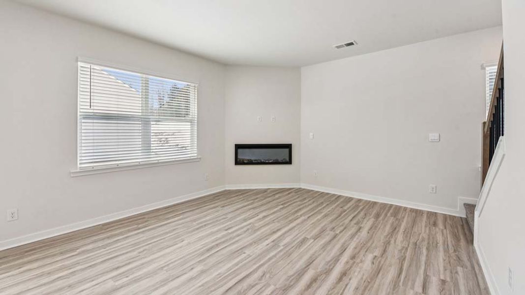 Spacious, unfurnished interior of a new home in The Falls at Newton, Newton (Image 11). Spacious, unfurnished interior of a new home in The Falls at Newton, Newton (Image 11).
