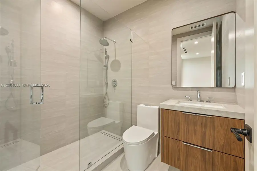 Furnished interior view inside a new home in , Miami (Image 5).
