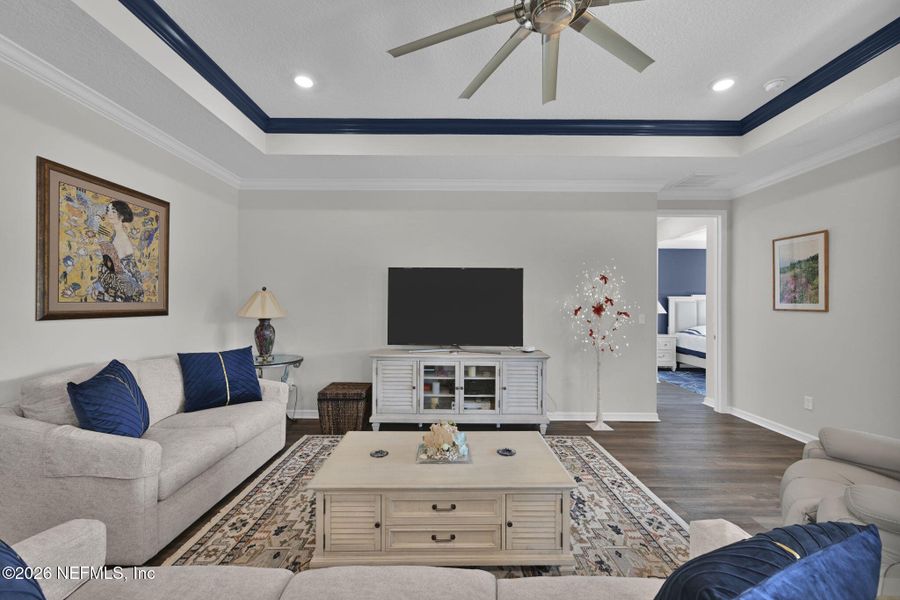 Furnished interior view inside a new home in , St. Augustine (Image 17).