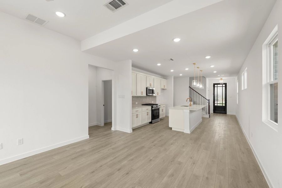Open Kitchen-Dining Room
