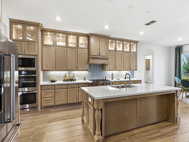 Furnished interior view inside a new home in Gean Estates, Keller (Image 16).