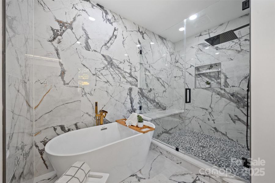 Furnished interior view inside a new home in , Charlotte (Image 9).