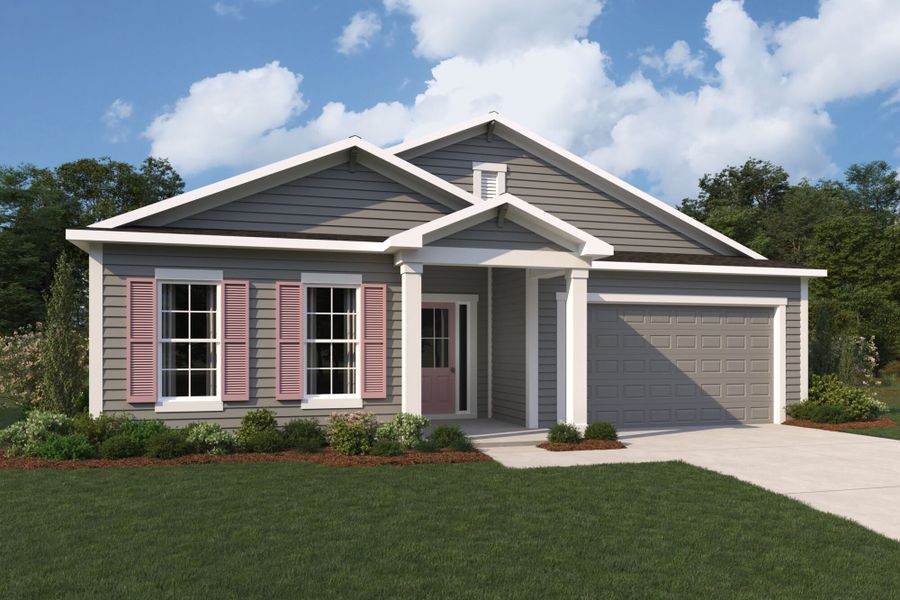 Representative exterior photo of a completed home built from the Dominica by Mattamy Homes in RiverTown, St. Johns, FL (Image 4).