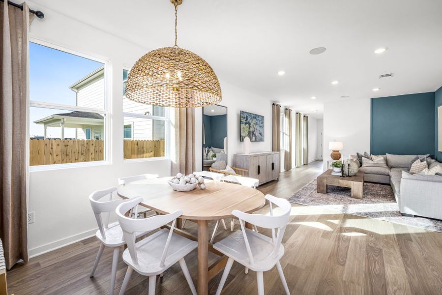 Representative furnished interior of a home built from the Afton by Centex in Larson Crossing, Elgin (Image 17). Representative furnished interior of a home built from the Afton by Centex in Larson Crossing, Elgin (Image 17).