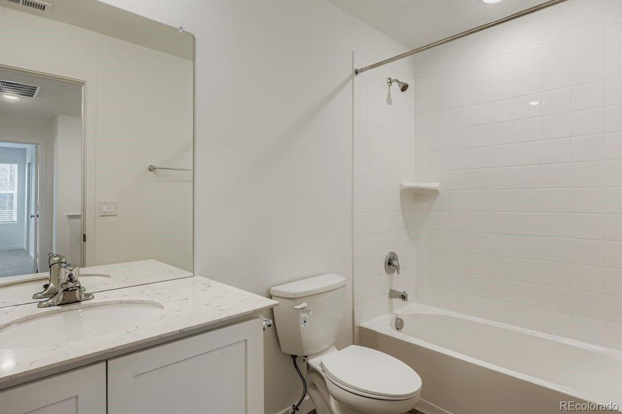 Furnished interior view inside a new home in Percheron: The Camden Collection, Colorado Springs (Image 4).