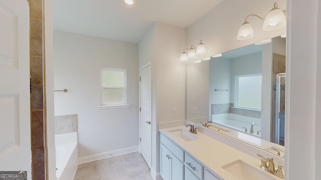 Furnished interior view inside a new home in Holliday Pass, Griffin (Image 7).