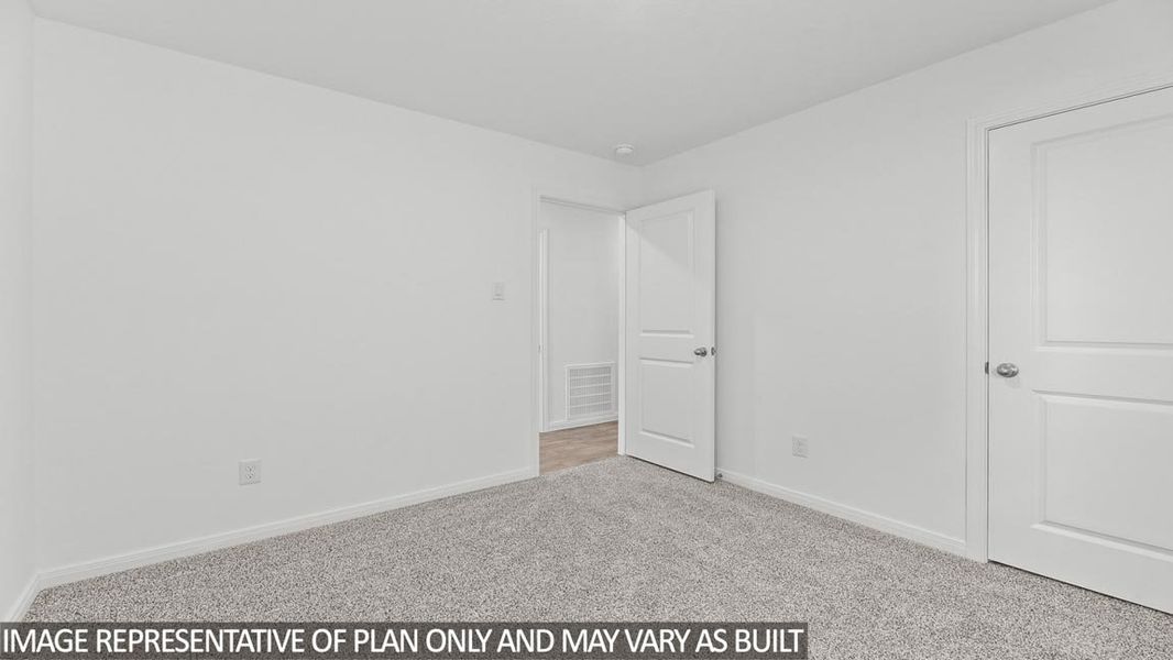 Spacious, unfurnished interior of a new home in Castles Edge, Willis (Image 13). Spacious, unfurnished interior of a new home in Castles Edge, Willis (Image 13).