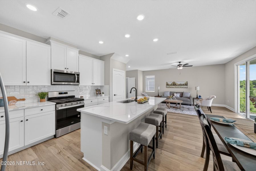 Furnished interior view inside a new home in , Middleburg (Image 6).