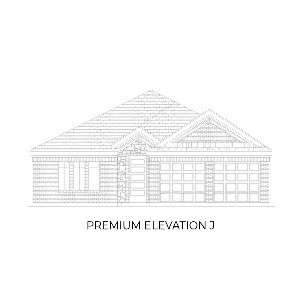 Representative rendering of the exterior for the Madison Select F by First Texas Homes (Image 13). Representative rendering of the exterior for the Madison Select F by First Texas Homes (Image 13).