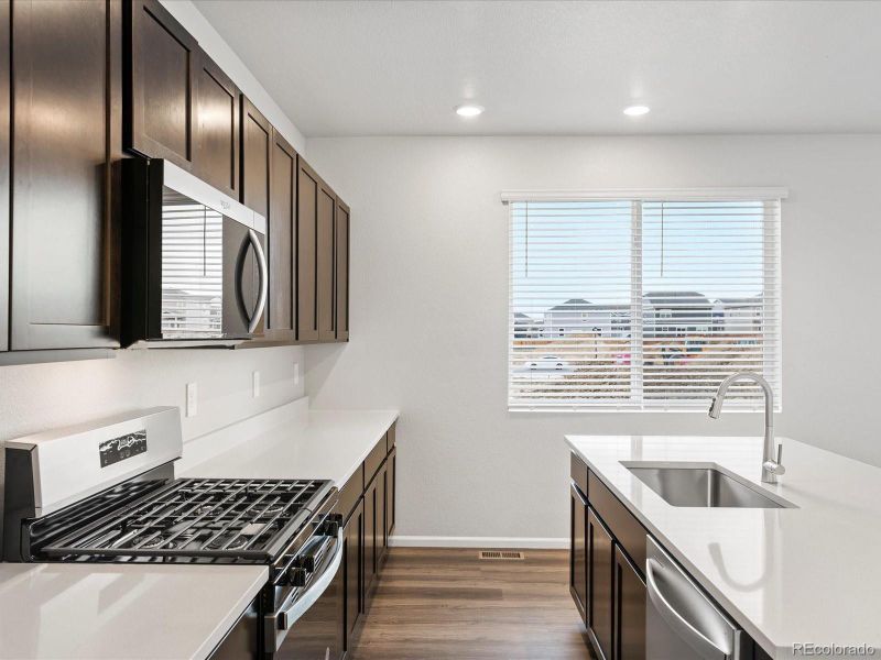 Furnished interior view inside a new home in Westgate, Greeley (Image 9). Furnished interior view inside a new home in Westgate, Greeley (Image 9).