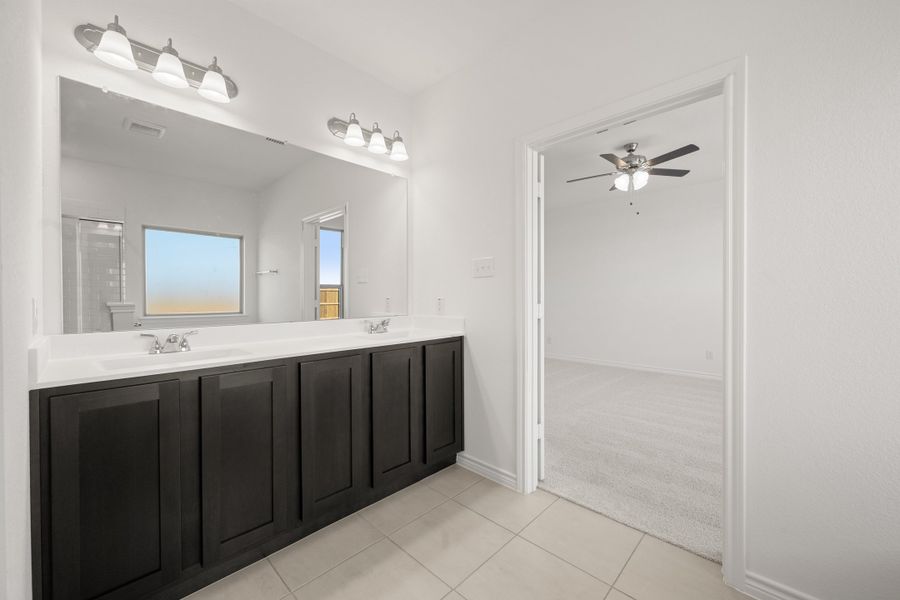 Furnished interior view inside a new home in Baker Farms, Cleburne (Image 13). Furnished interior view inside a new home in Baker Farms, Cleburne (Image 13).