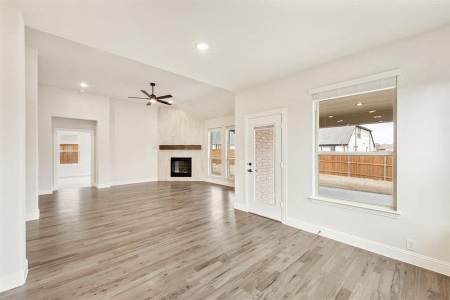 Spacious, unfurnished interior of a new home in Rockwood, Mansfield (Image 37).