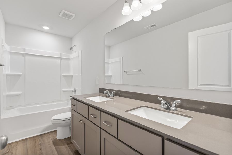 Furnished interior view inside a new home in Mayfair Village, Spartanburg (Image 11).