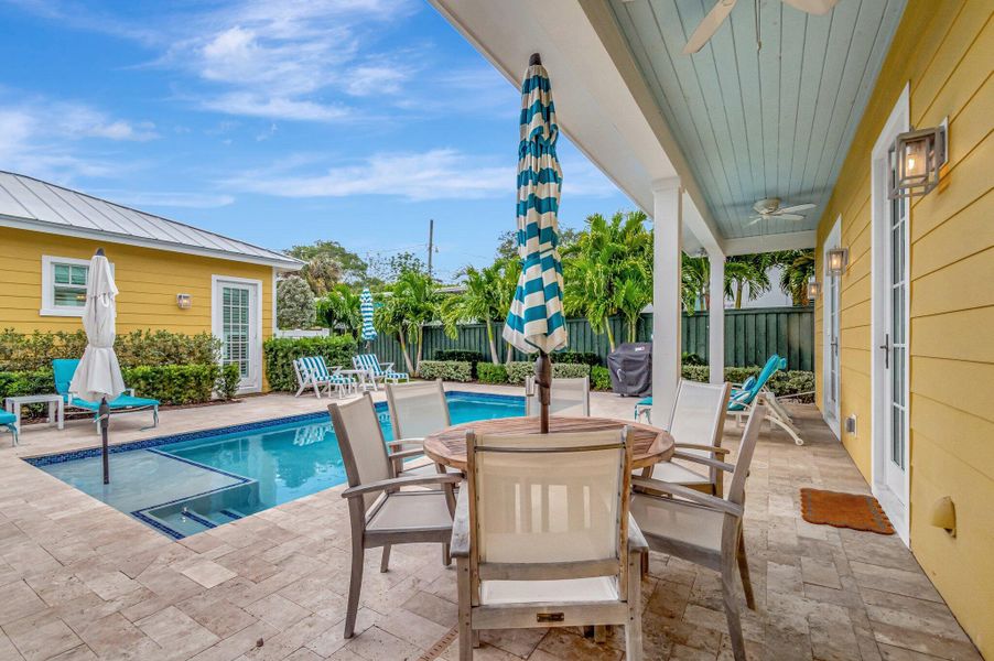 Exterior details and patio area of a home in , West Palm Beach (Image 35). Exterior details and patio area of a home in , West Palm Beach (Image 35).