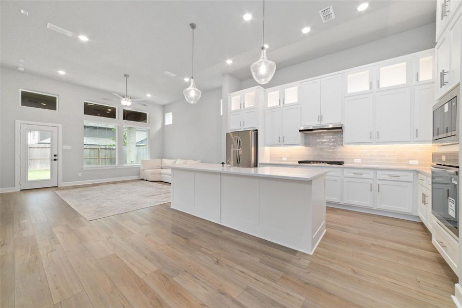 Furnished interior view inside a new home in Harvest Green - Reserve Collection, Richmond (Image 8).
