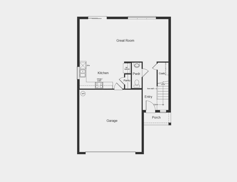 2D floor plan layout for the Plan 1908 by KB Home in Chapel Manor I, Zephyrhills, FL (Image 3). 2D floor plan layout for the Plan 1908 by KB Home in Chapel Manor I, Zephyrhills, FL (Image 3).