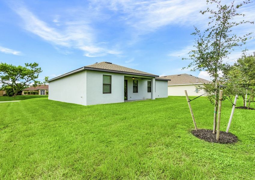 Large outdoor living space. Large outdoor living space.