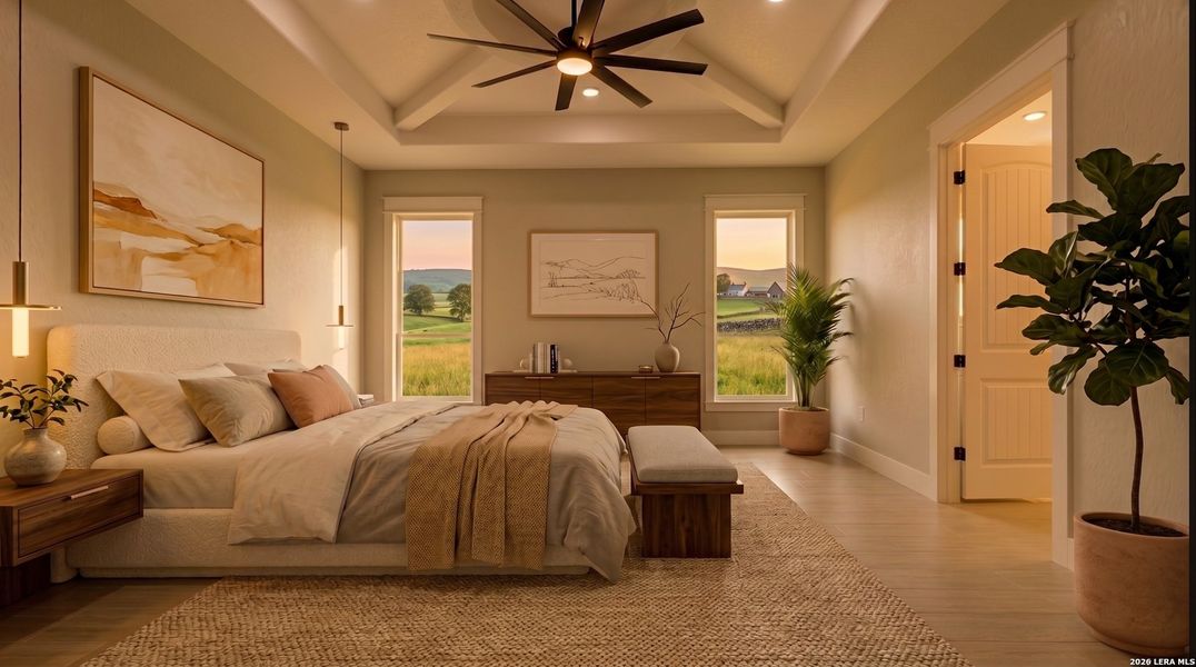 Furnished interior view inside a new home in , La Vernia (Image 3).