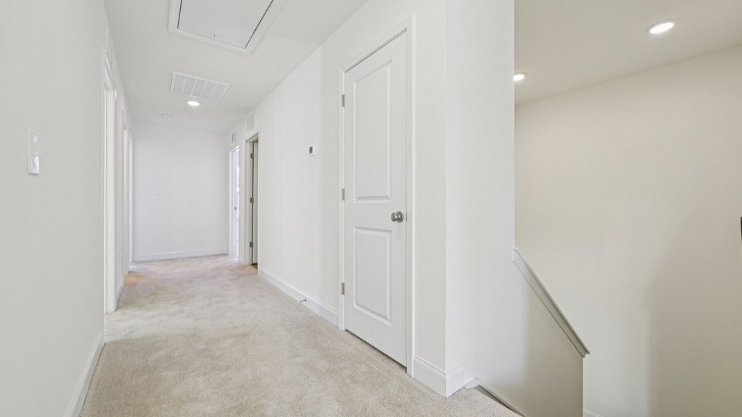 Representative furnished interior of a home built from the Wagener by DRB Homes in Station Pointe, Angier (Image 34).