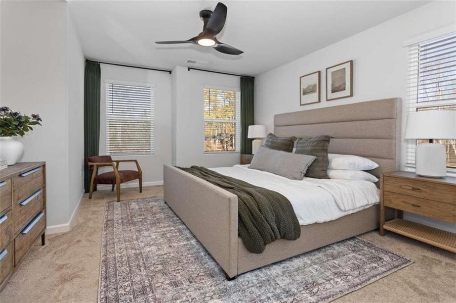 Furnished interior view inside a new home in Azalea Hills, Temple (Image 10).