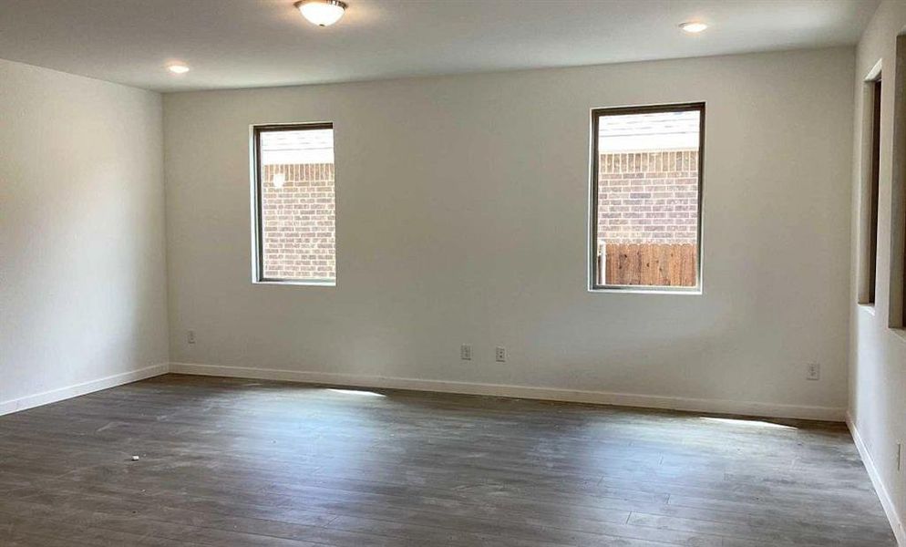 Family Room Construction Progress