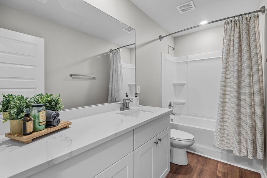 Furnished interior view inside a new home in Heron's Walk at Summers Corner, Summerville (Image 31).