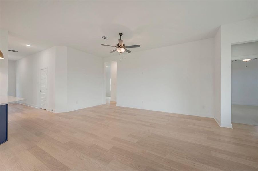 Spacious, unfurnished interior of a new home in Karis - Village Series, Crowley (Image 27).