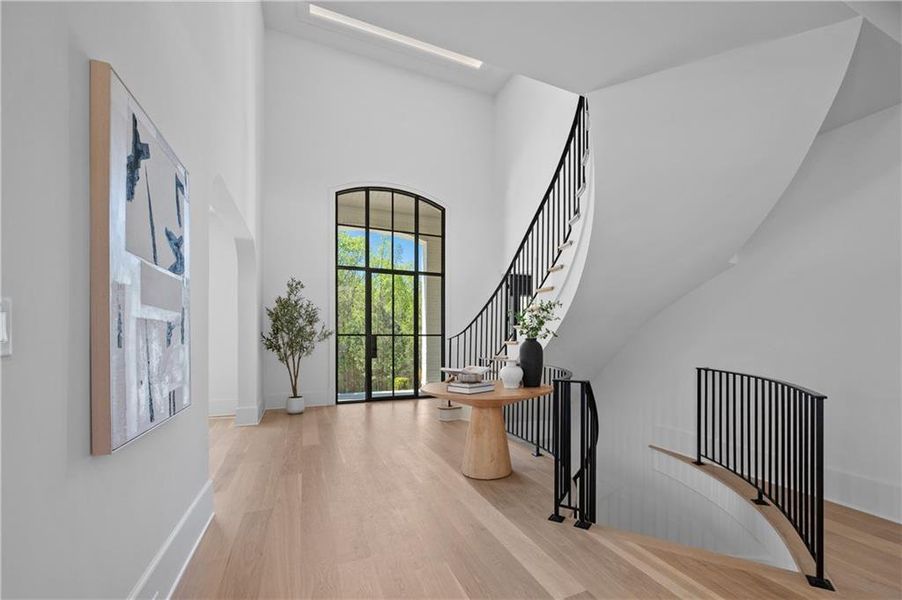 Furnished interior view inside a new home in , Milton (Image 9).